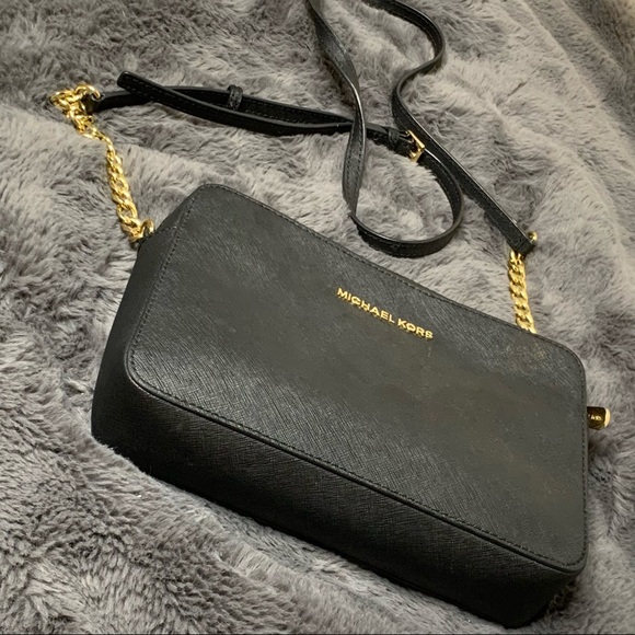 Michael Kors Bags Authentic Michael Kors Black And Gold Crossbody